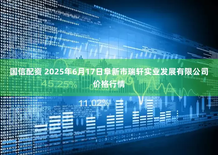 国信配资 2025年6月17日阜新市瑞轩实业发展有限公司价格行情