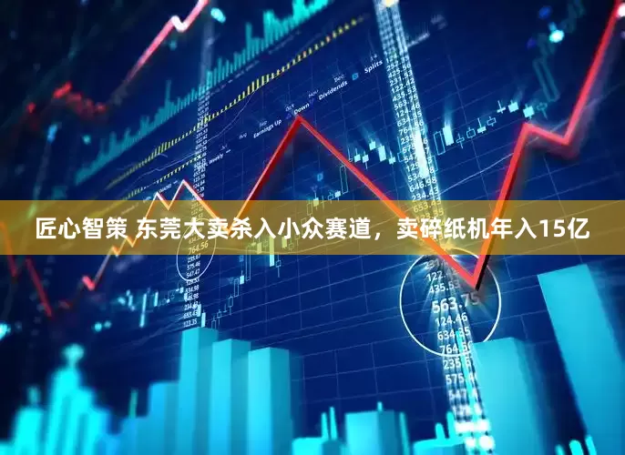 匠心智策 东莞大卖杀入小众赛道，卖碎纸机年入15亿